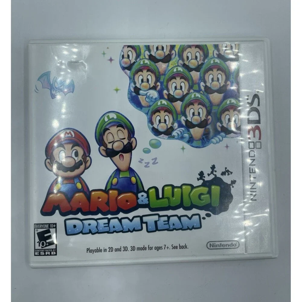 Mario & Luigi: Dream Team (Nintendo 3DS, 2013) CIB EUC Complete In Box Tested